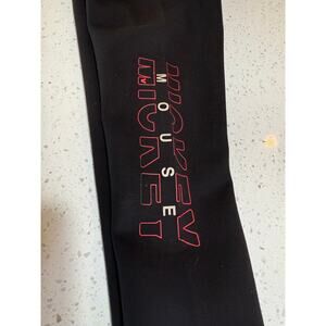 Disney Mickey Mouse Black & Red Joggers - Size 4T